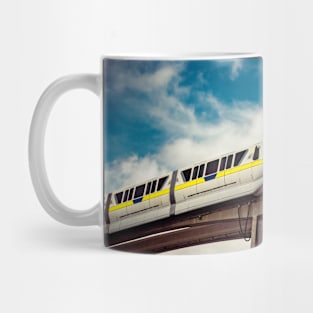 Lime Monorail Outside Track Mug